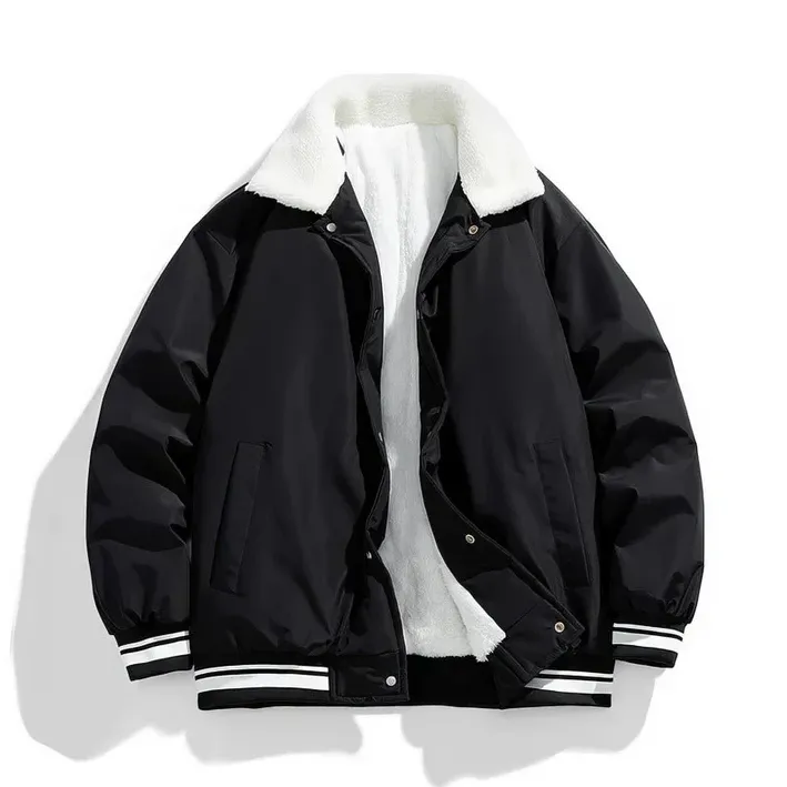 Men's Kiril Sherpa Collar Winter Jacket: Warm & Durable
