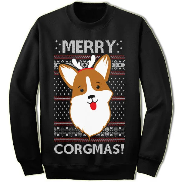Merry Corgmas Christmas Sweater