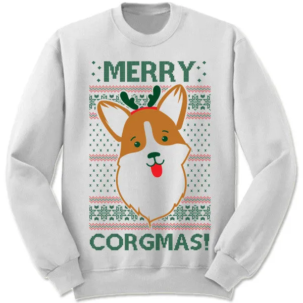 Merry Corgmas Christmas Sweater
