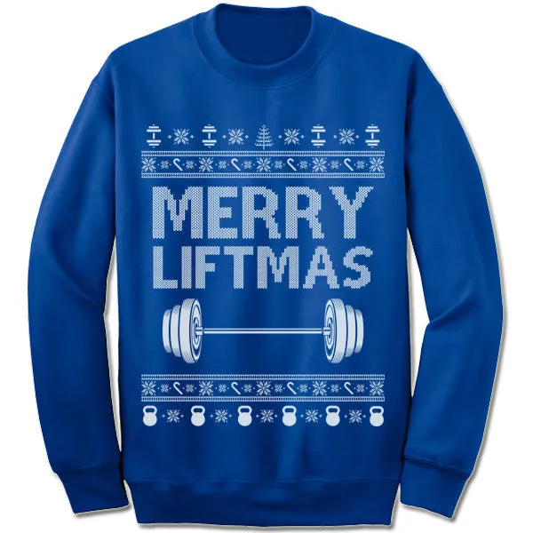 Merry Liftmas Christmas Sweater