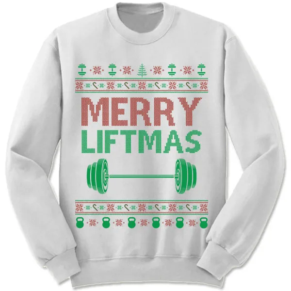 Merry Liftmas Christmas Sweater