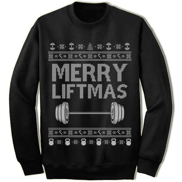 Merry Liftmas Christmas Sweater