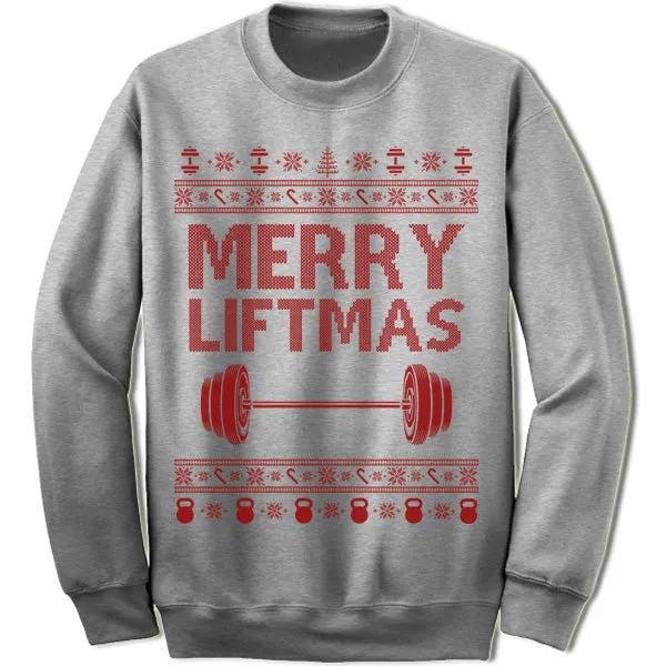 Merry Liftmas Christmas Sweater