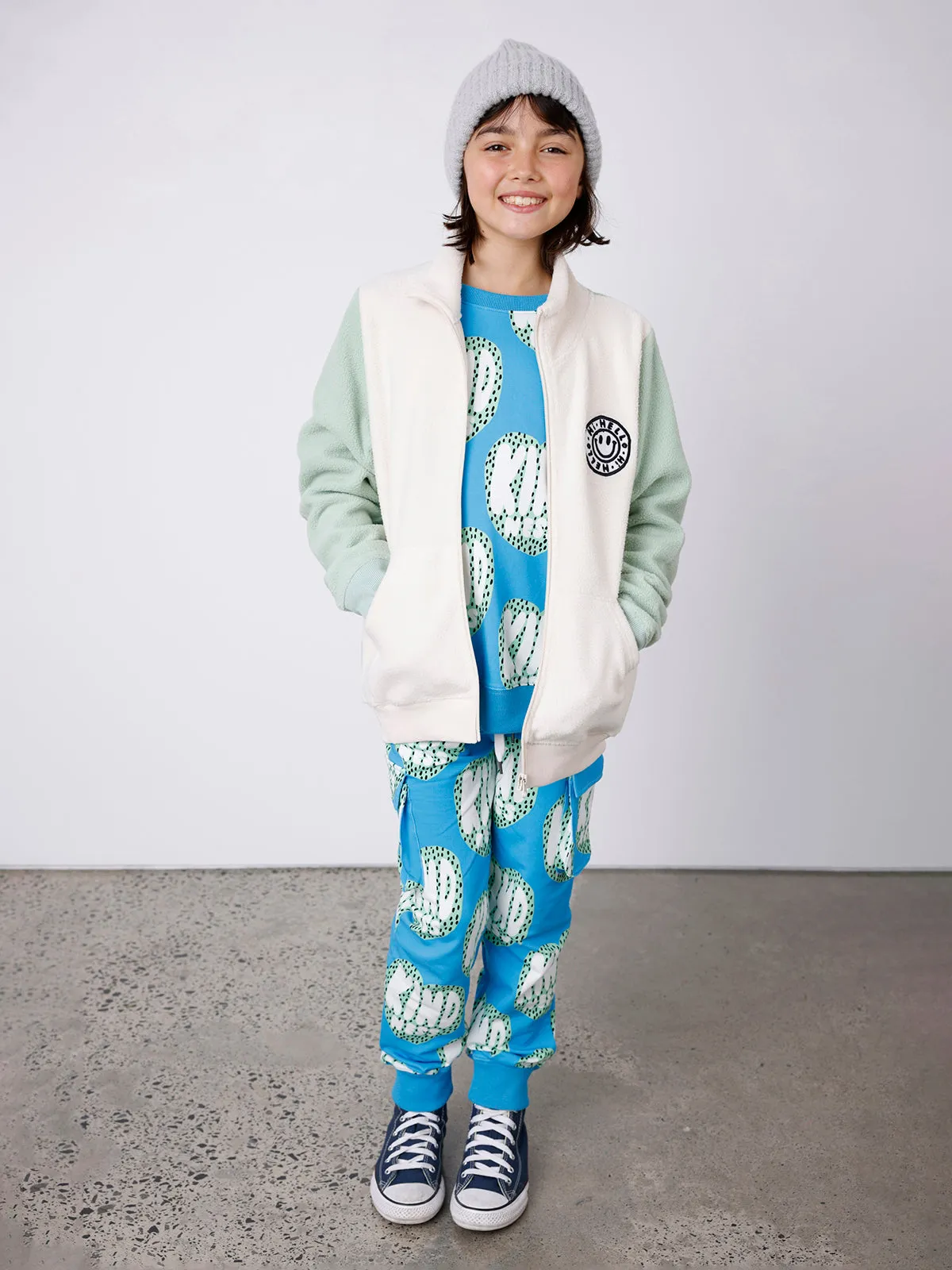 Minti Happy Teddy Zip Up