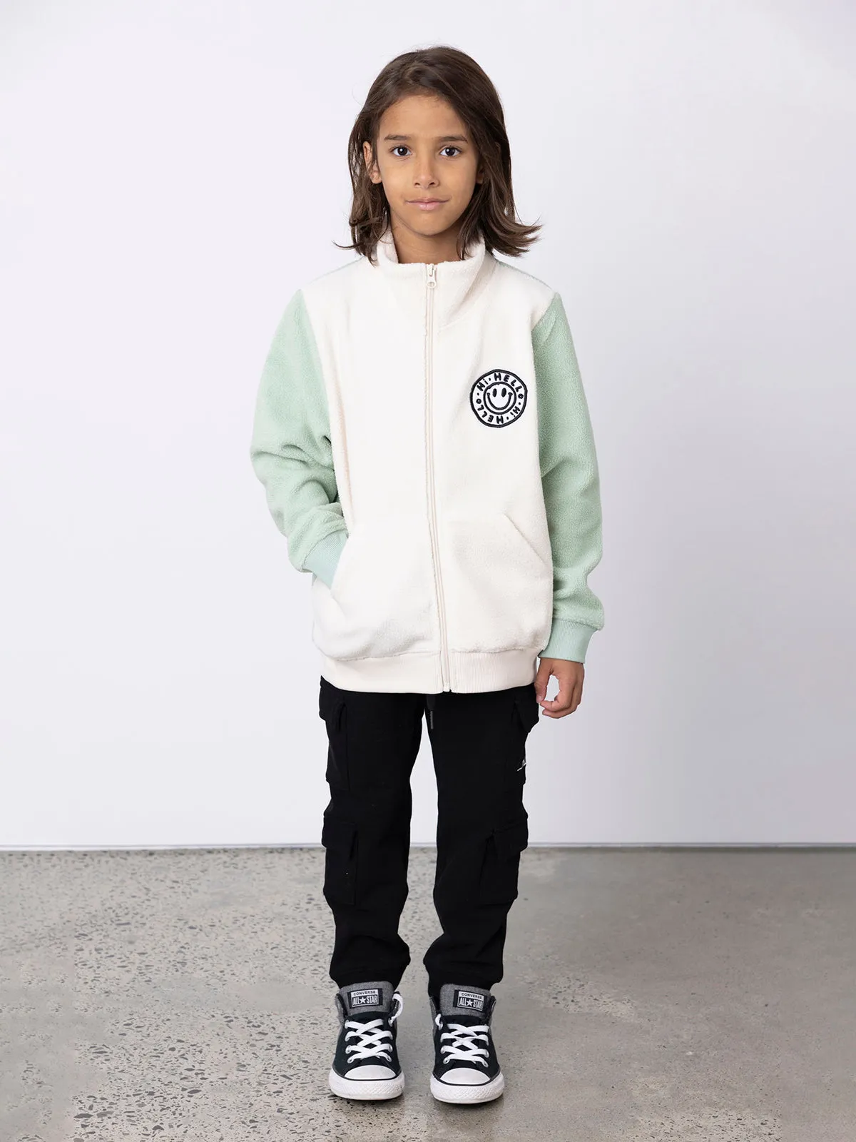 Minti Happy Teddy Zip Up