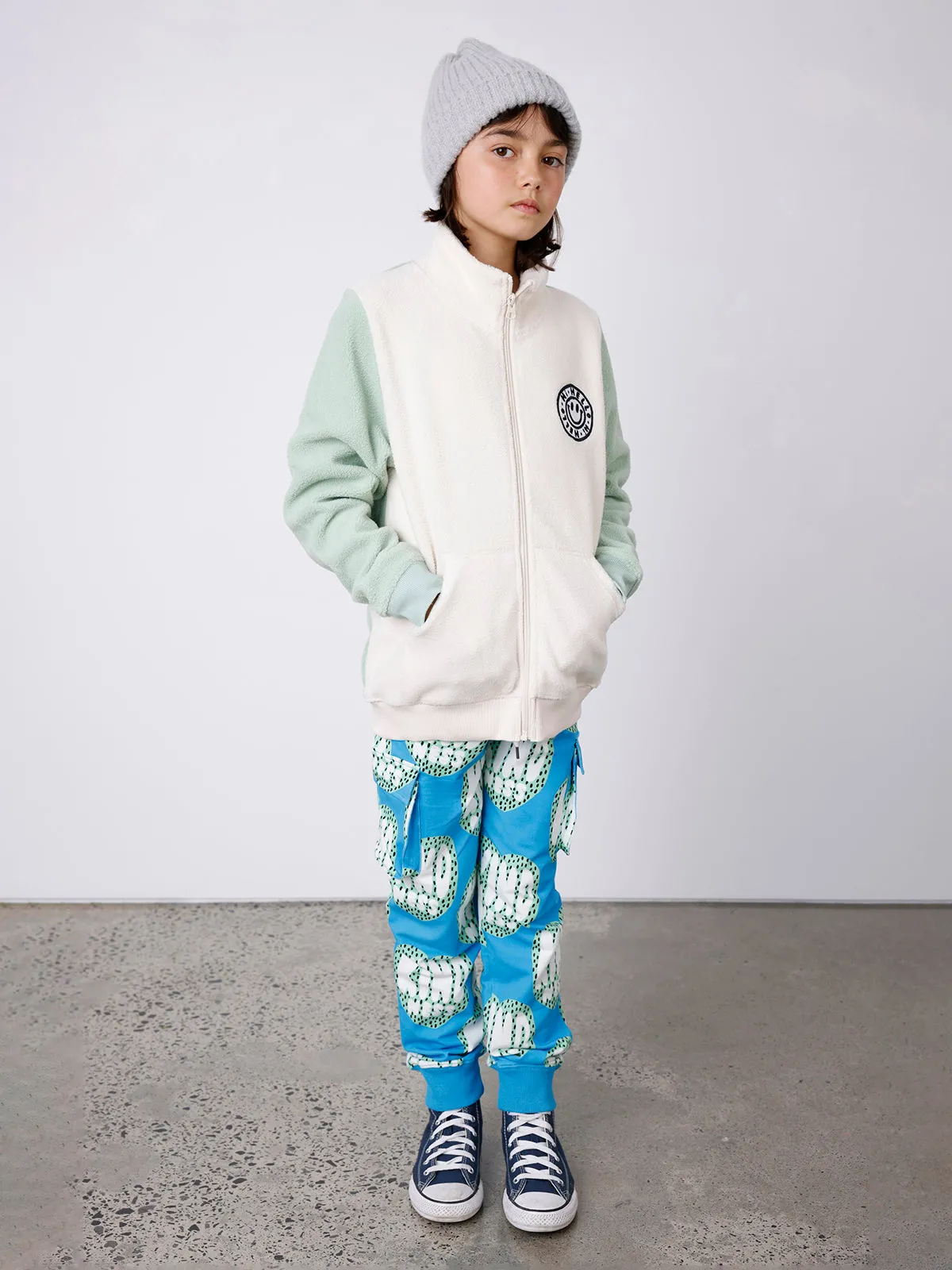 Minti Happy Teddy Zip Up