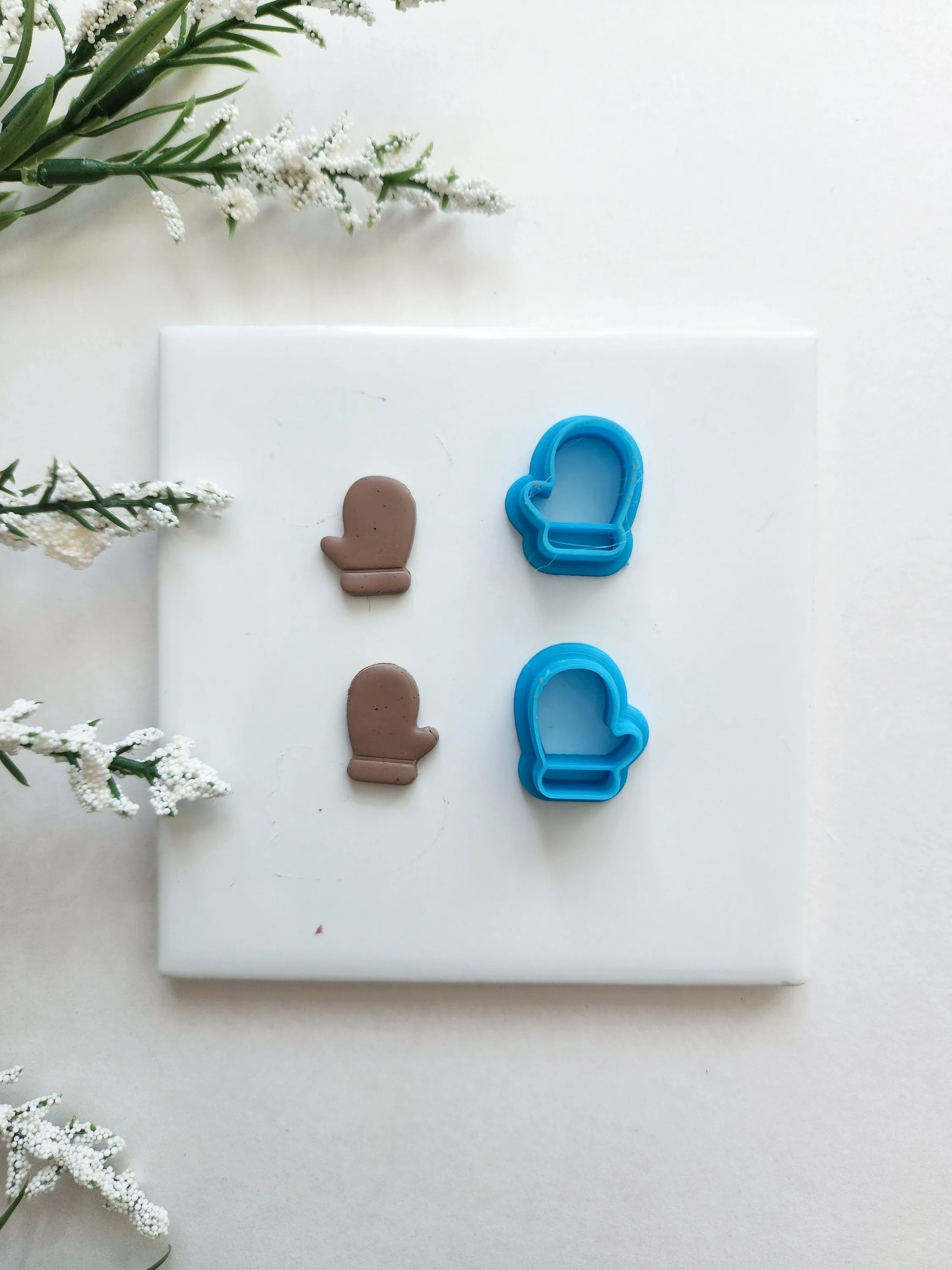Mitten Set | Christmas Clay Cutter