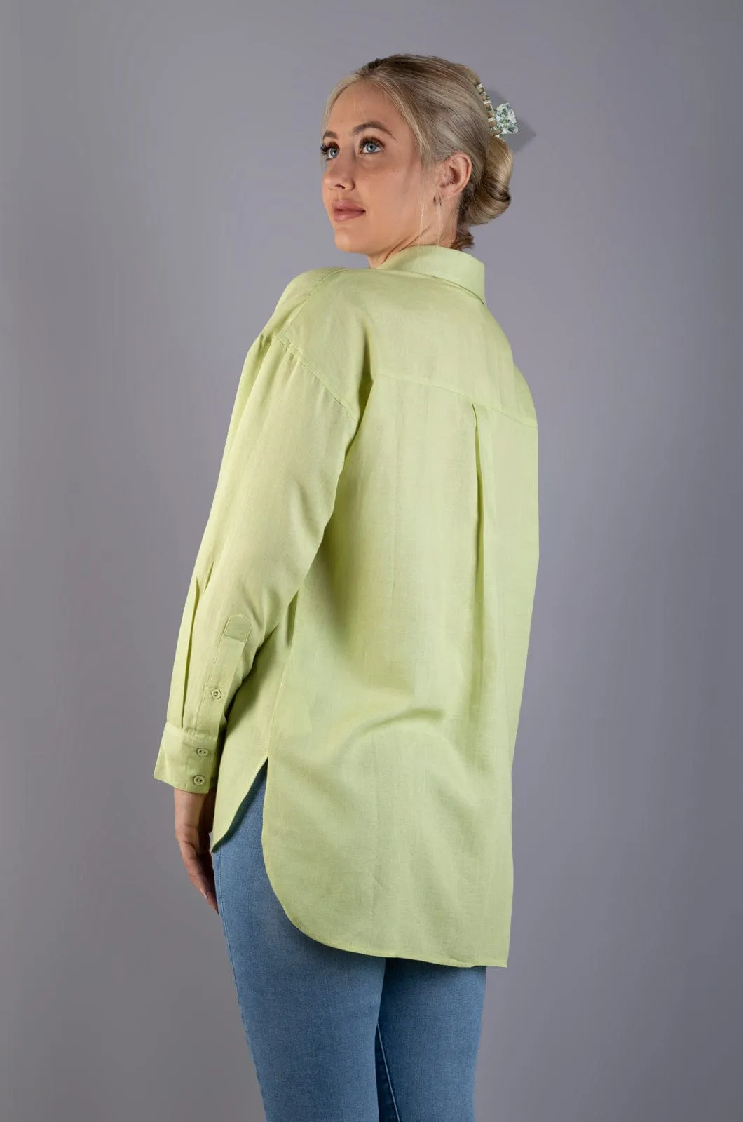 Mocha - Ladies Button Up