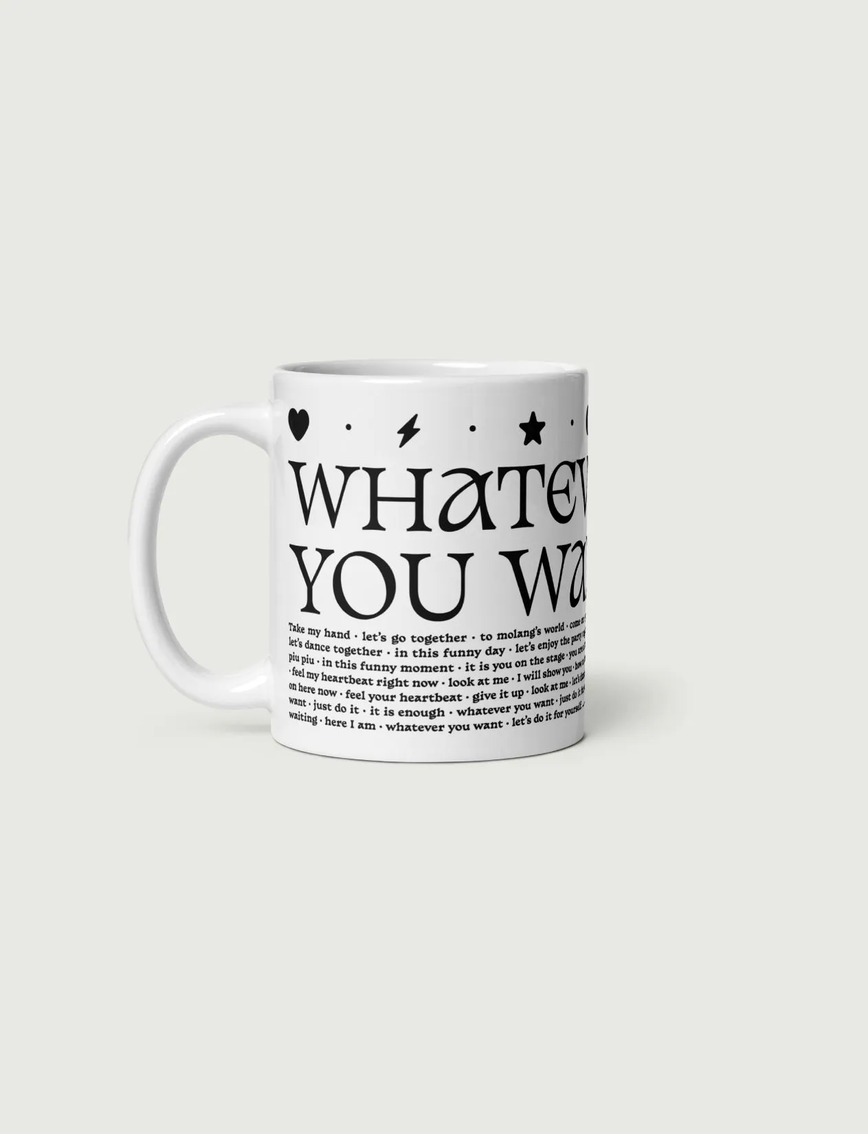Molang Collector Kpop Mug