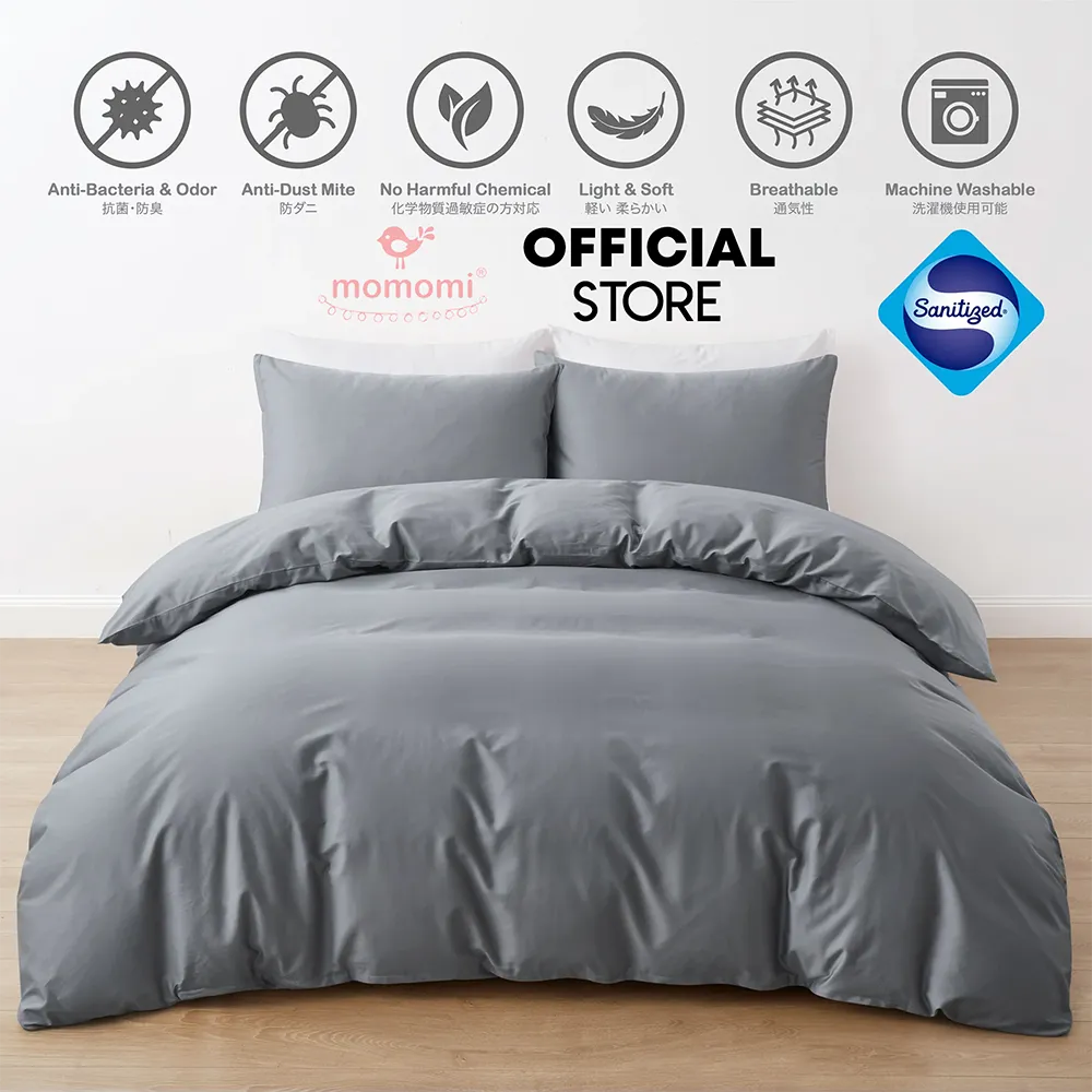 Momomi® Anti-Allergy Bedding (Charcoal)