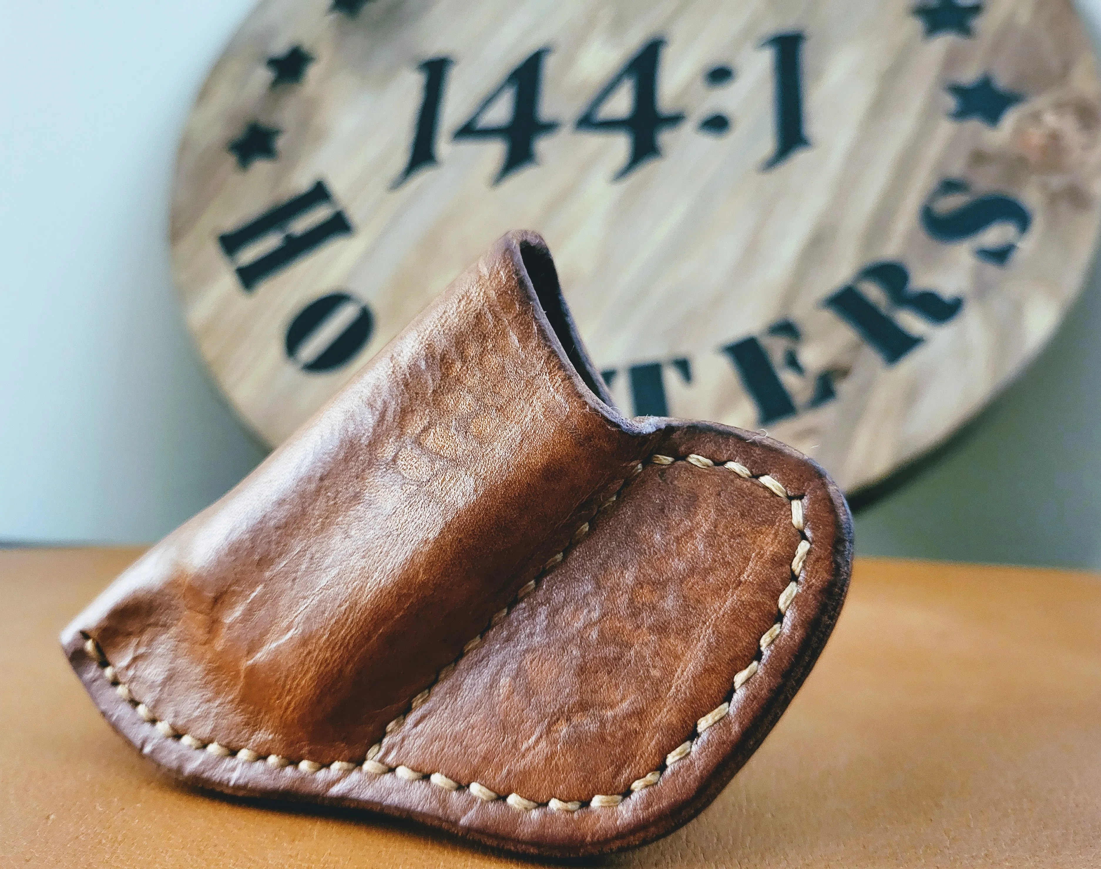 MPH Italian Leather Single Magazine Pocket Holster for Sig Sauer P365