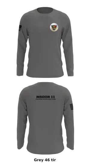 MSRON 11 Store 1 Core Men's LS Performance Tee - tir