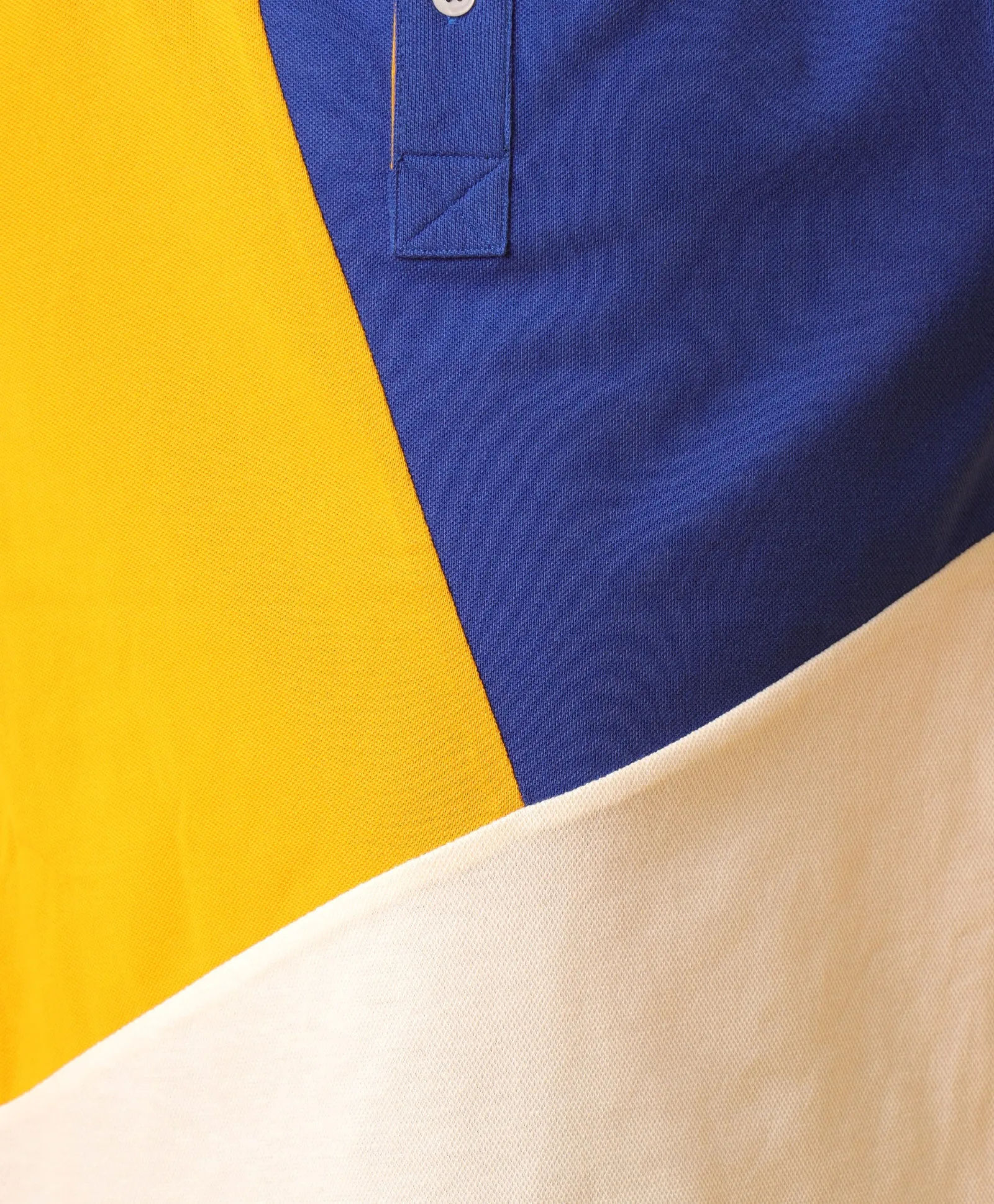 MUSTARD ROYAL WHITE BLACK SHORTS  SET-MUSTARD/BLACK