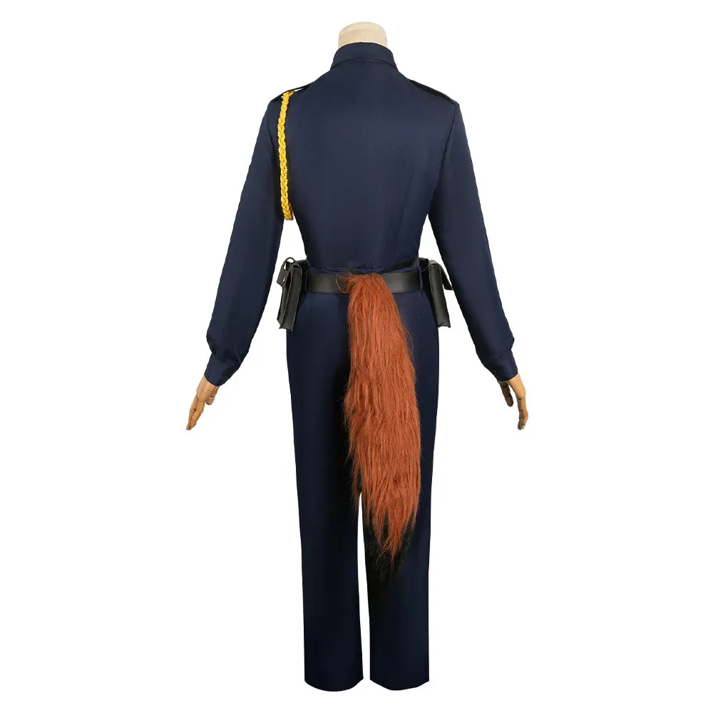 Nick Wilde Police Uniform Cosplay Costume Outfits Halloween Carnival Suit
