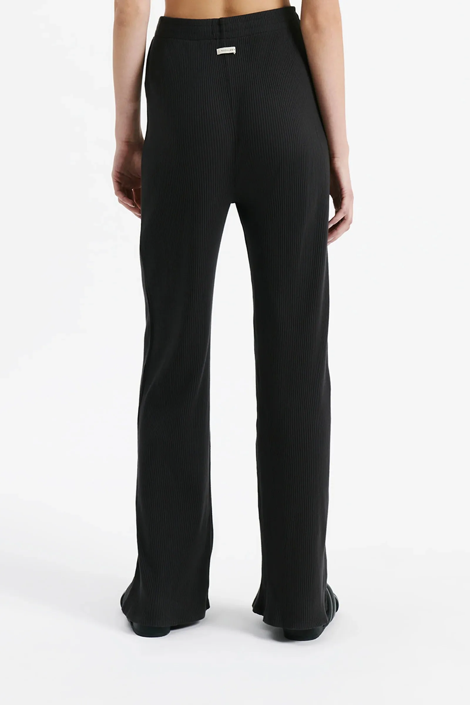Nude Lounge Ribbed Pant Coal