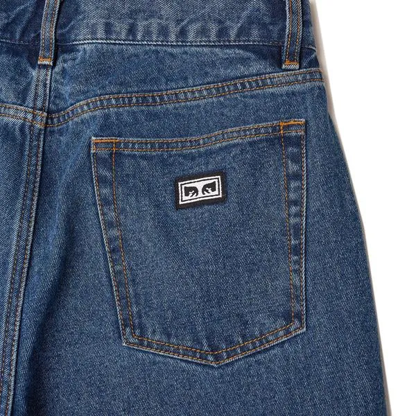 Obey Hardwork Carpenter Denim Stonewashed Indigo