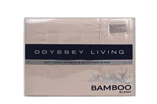 Odyssey Living Bamboo Blend Sheet Sets - Shell