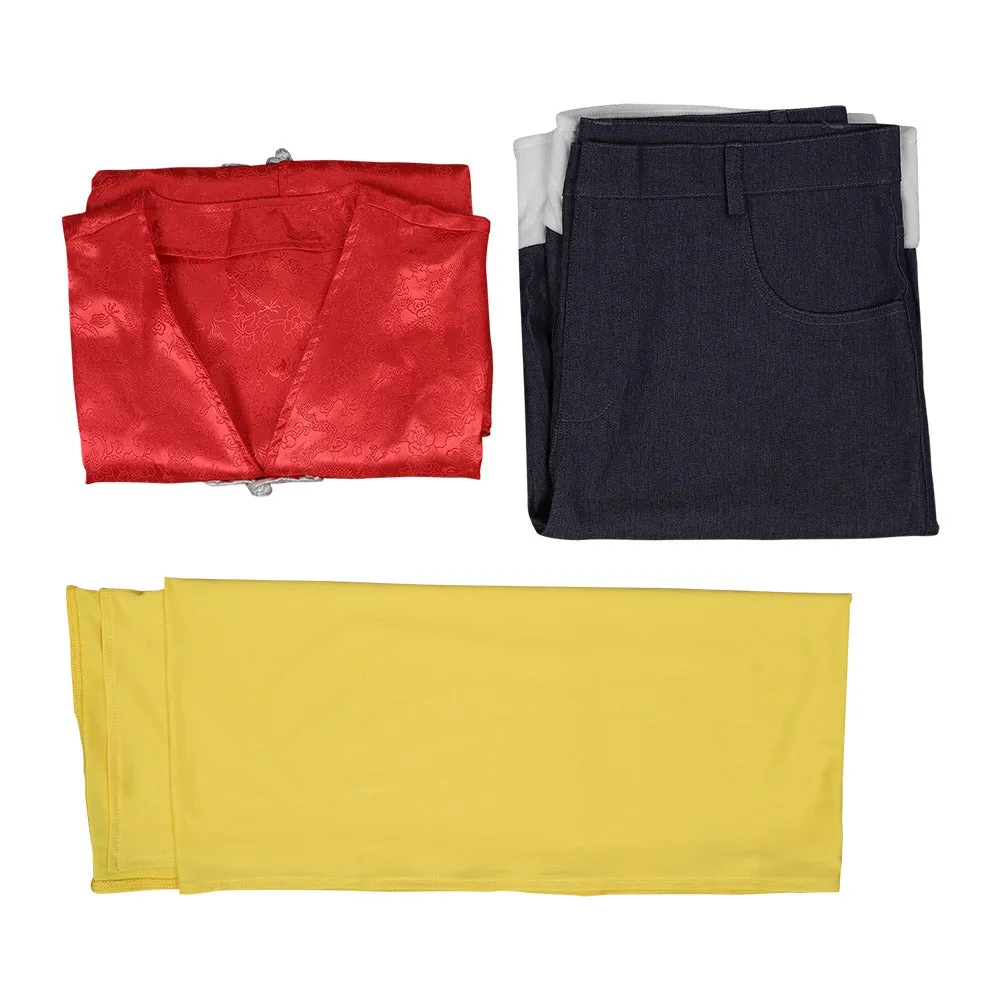 One Piece Live Version Luffy Cosplay Costume Outfits Halloween Carnival