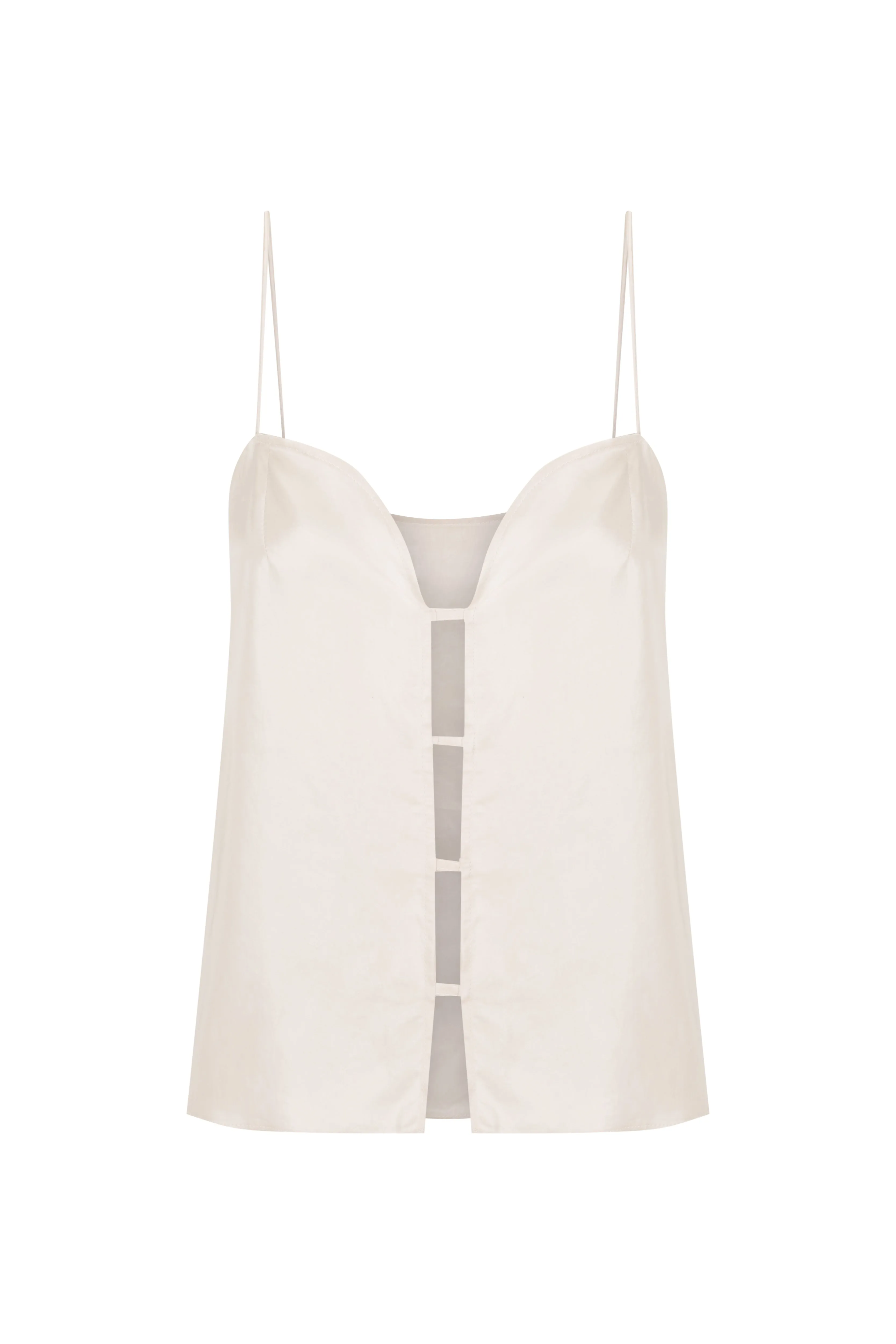 Open Front Sweetheart Singlet | Relaxed Pant