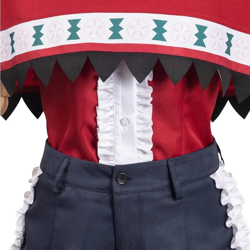 Oshi No Ko My Idol's Child  Mem-Cho Cosplay Costume Red Singing Outfits Halloween Carnival Suit