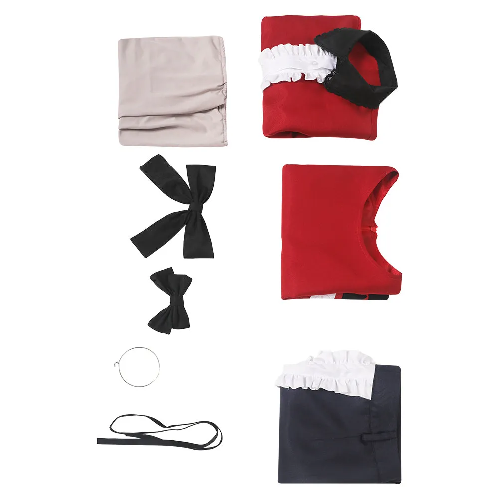 Oshi No Ko My Idol's Child  Mem-Cho Cosplay Costume Red Singing Outfits Halloween Carnival Suit