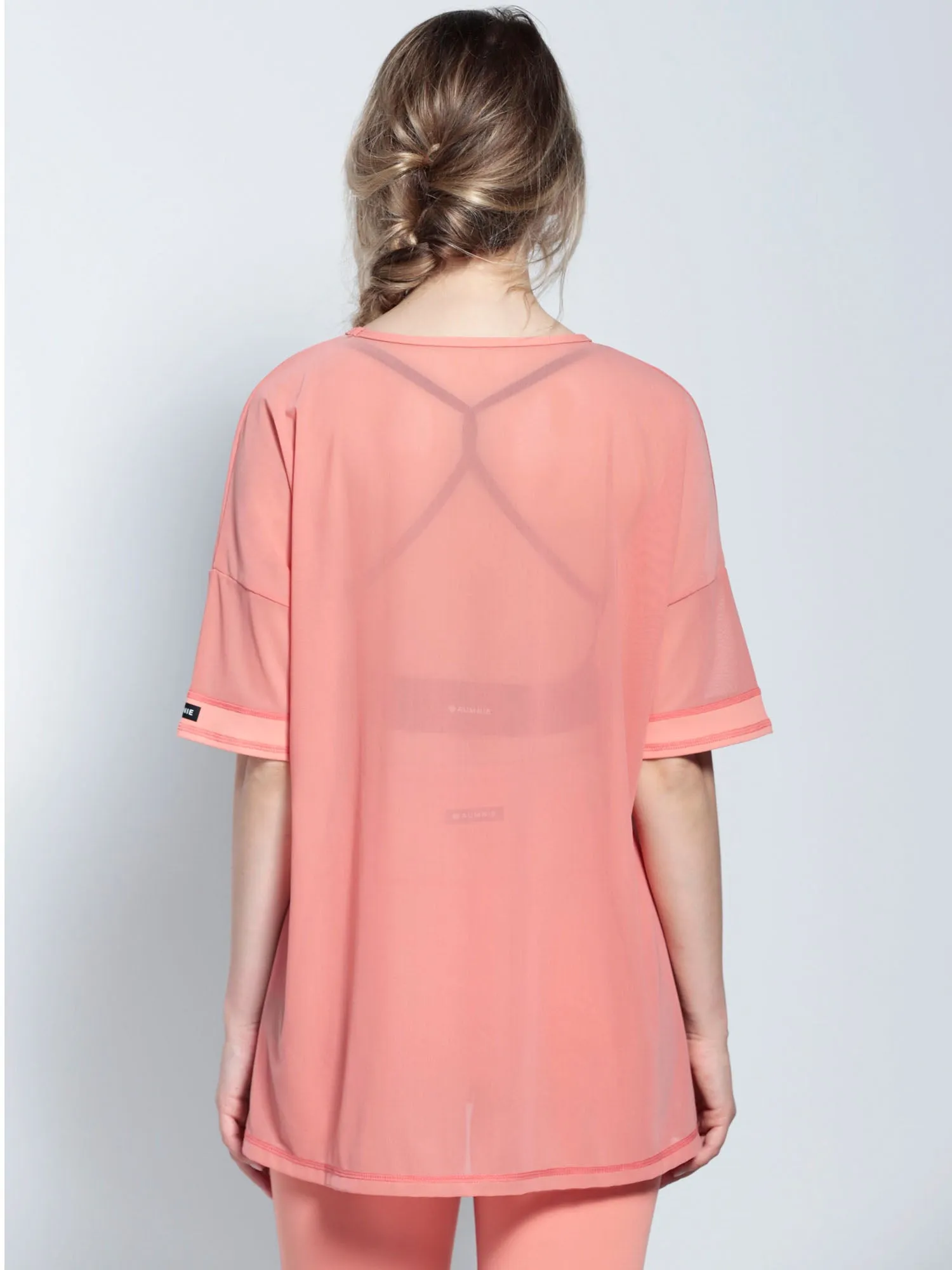 OVERSIZED MESH TEE, CALIFORNIA MESH