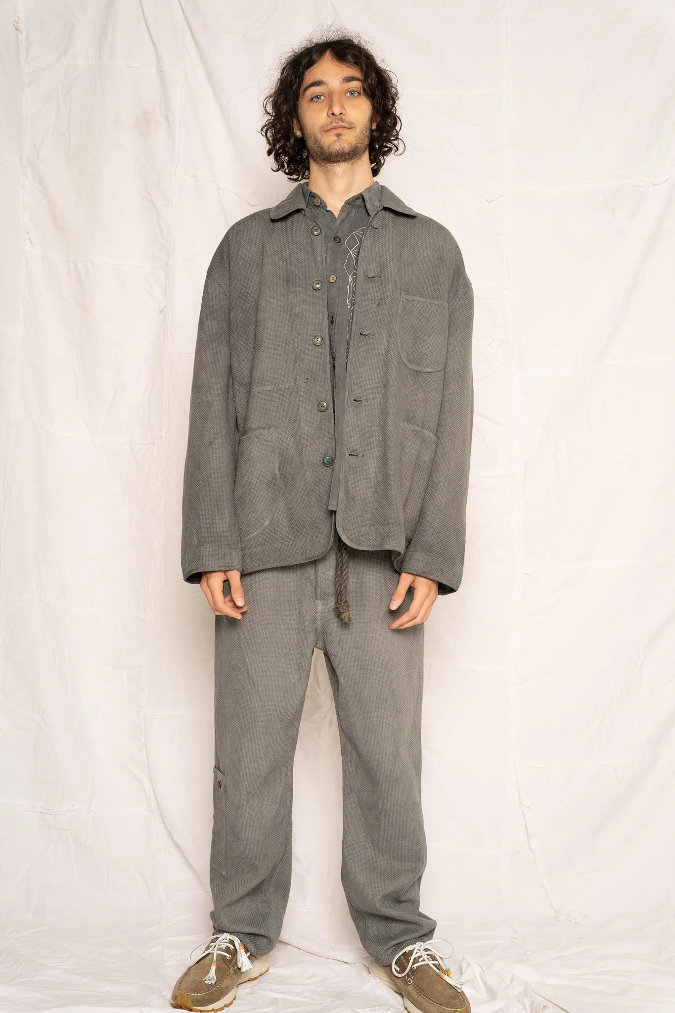 P68 Sashiko Uneven Dye Swiss Army