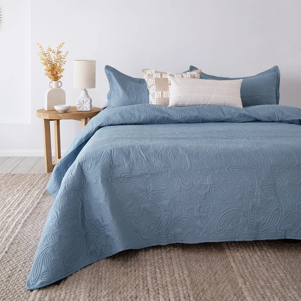 Paisley Coverlet Set