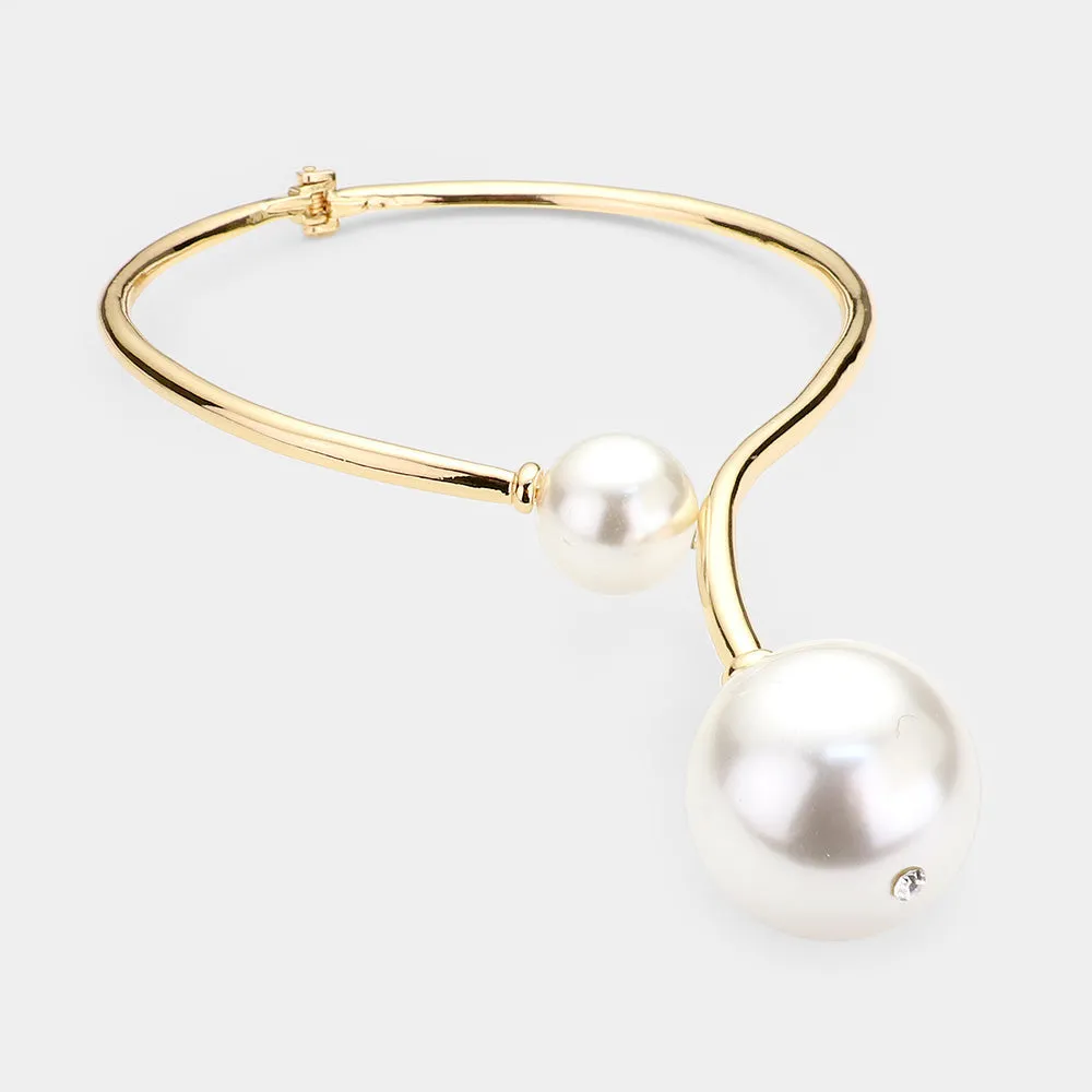 Pearl Drop Necklace Set