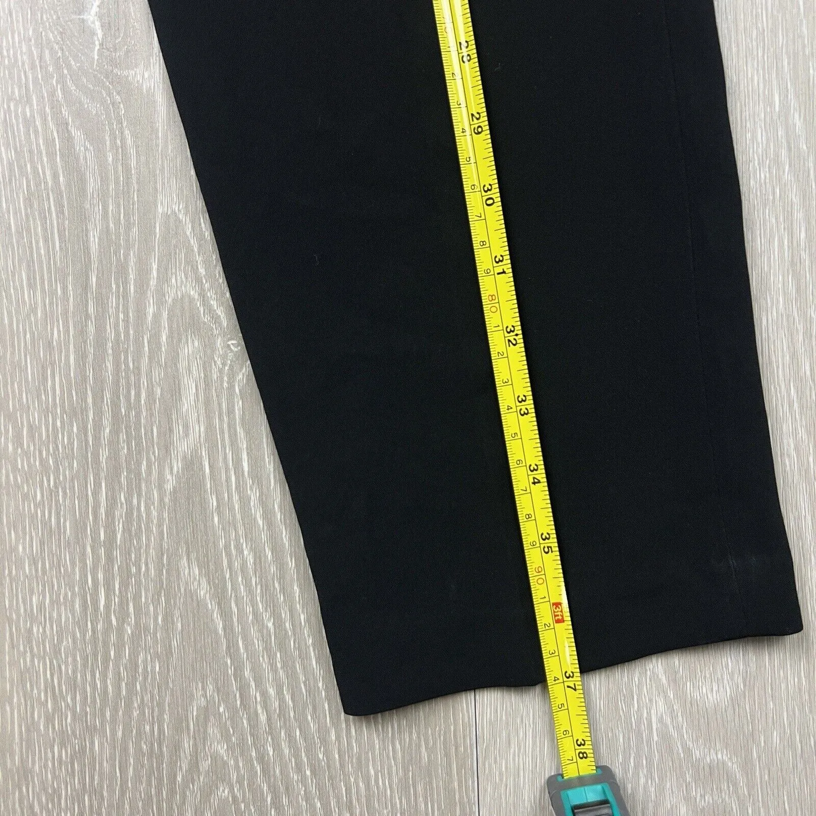 Perri Cutten Womens Relaxed Fit Black Dress Pants Size 14