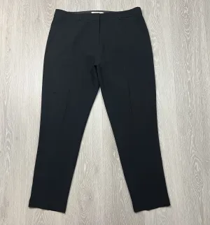 Perri Cutten Womens Relaxed Fit Black Dress Pants Size 14