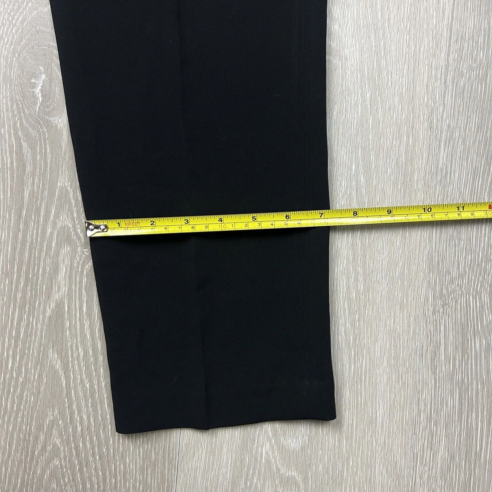 Perri Cutten Womens Relaxed Fit Black Dress Pants Size 14