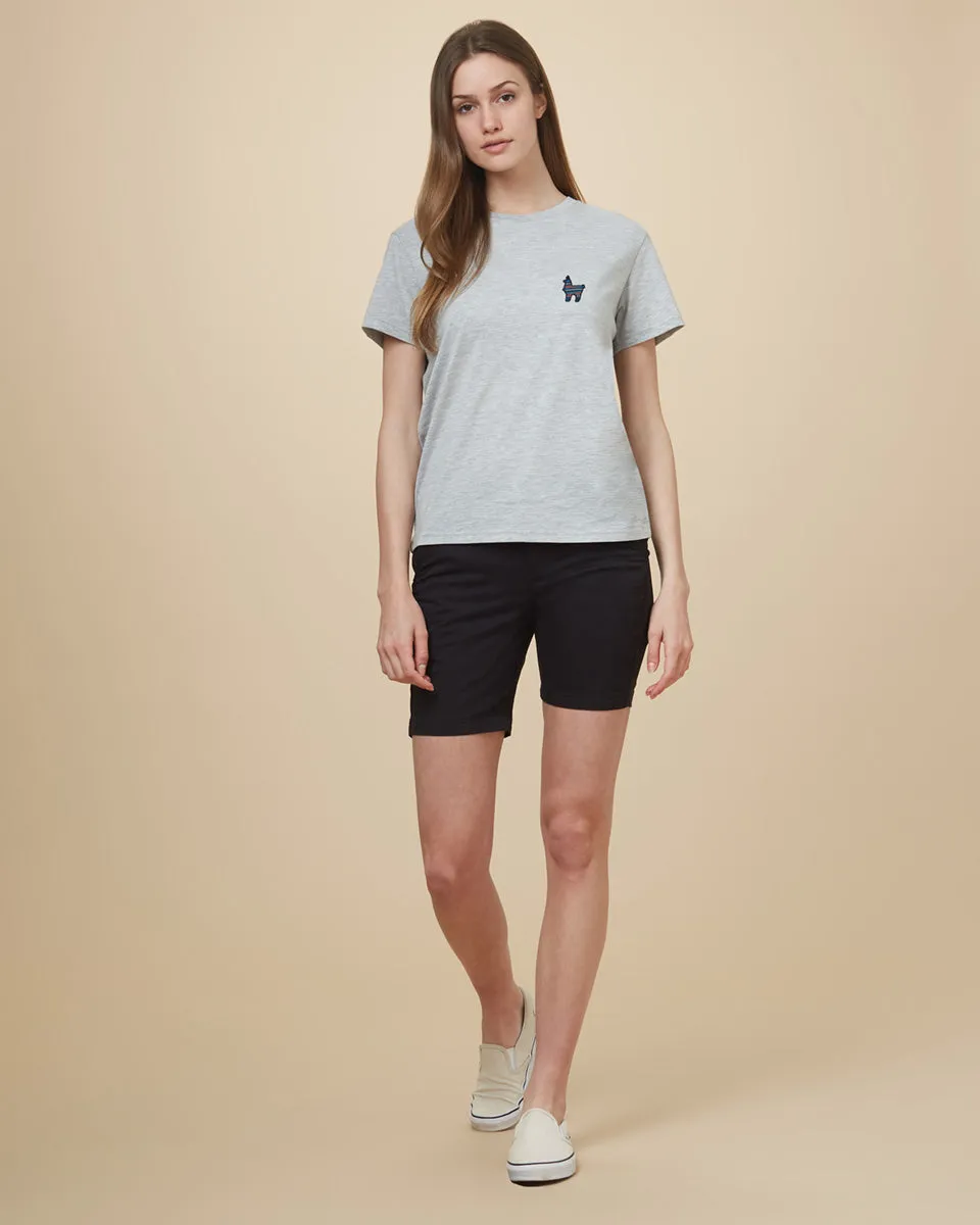 Peru Embroidered Llama T-Shirt