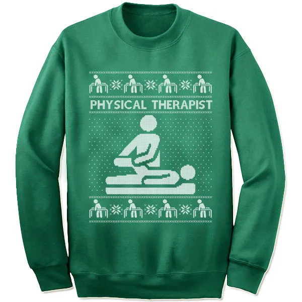 Physical Therapist Christmas Sweatshirt