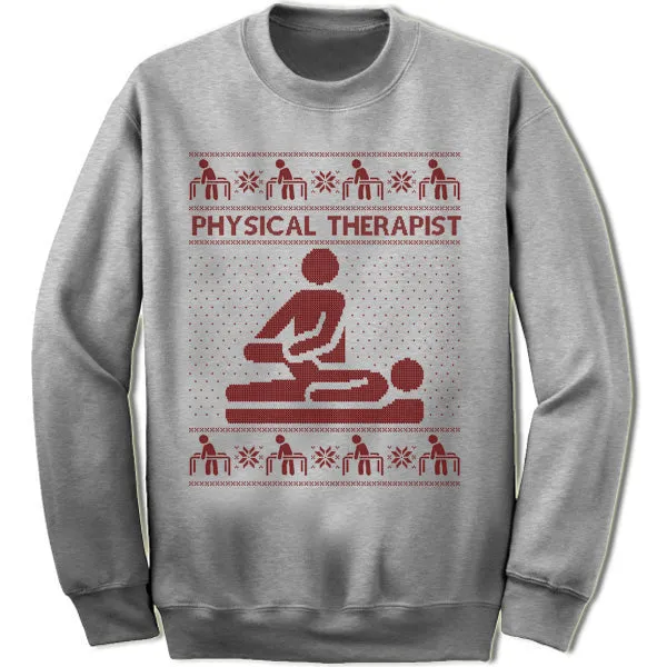 Physical Therapist Christmas Sweatshirt