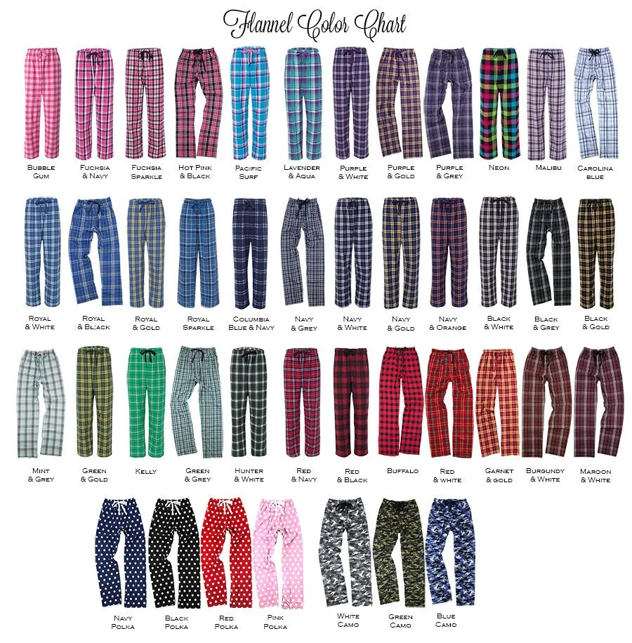 Pi Beta Phi Flannel Pants
