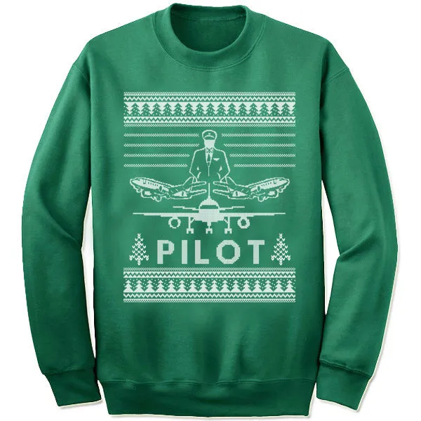 Pilot Christmas Sweatshirt