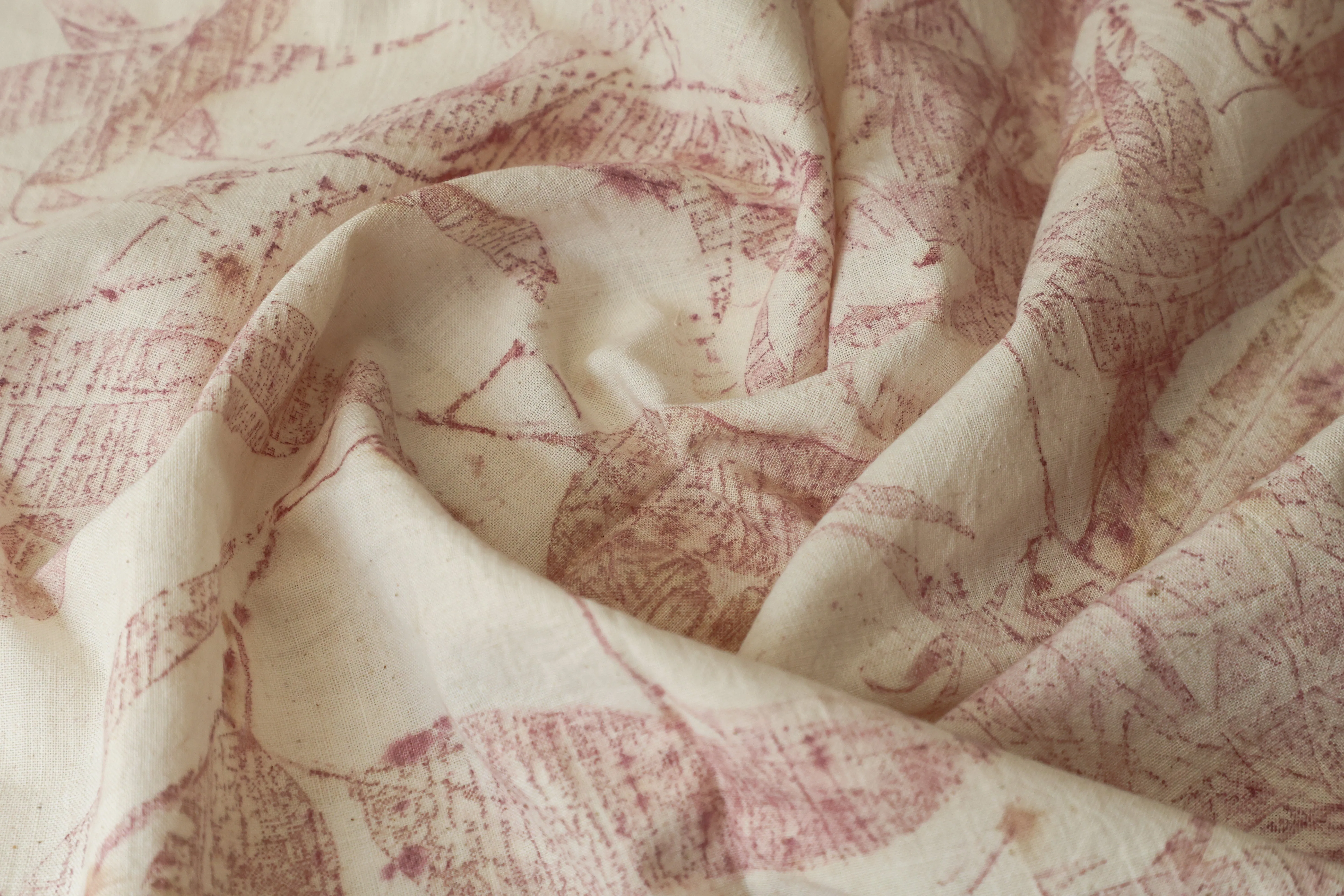 Pink Foliage Top & Pants Set
