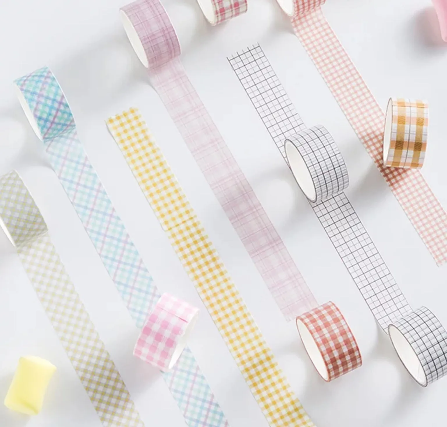 Plain & Patterned Washi Tape Sets