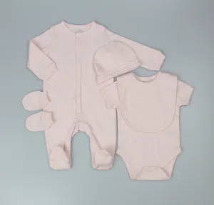 Plain Mesh Bag Gift Sets - Pink (PK6) (0-9m) H13732