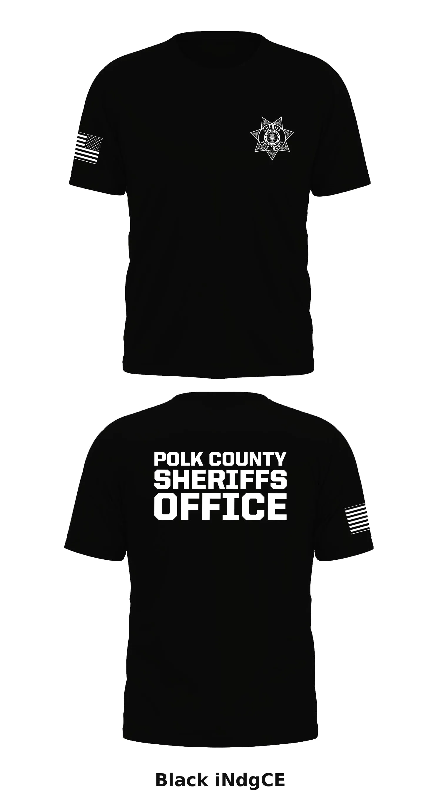 Polk county sheriffs office Store 1 Core Men's SS Performance Tee - iNdgCE