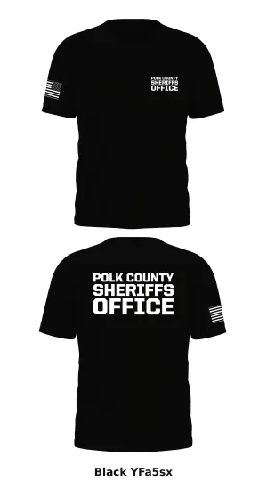 Polk county sheriffs office Store 1 Core Men's SS Performance Tee - YFa5sx