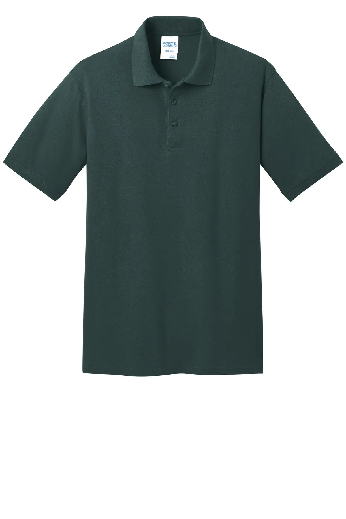 Port & Company Core Blend Pique Polo. KP155 Dark Green