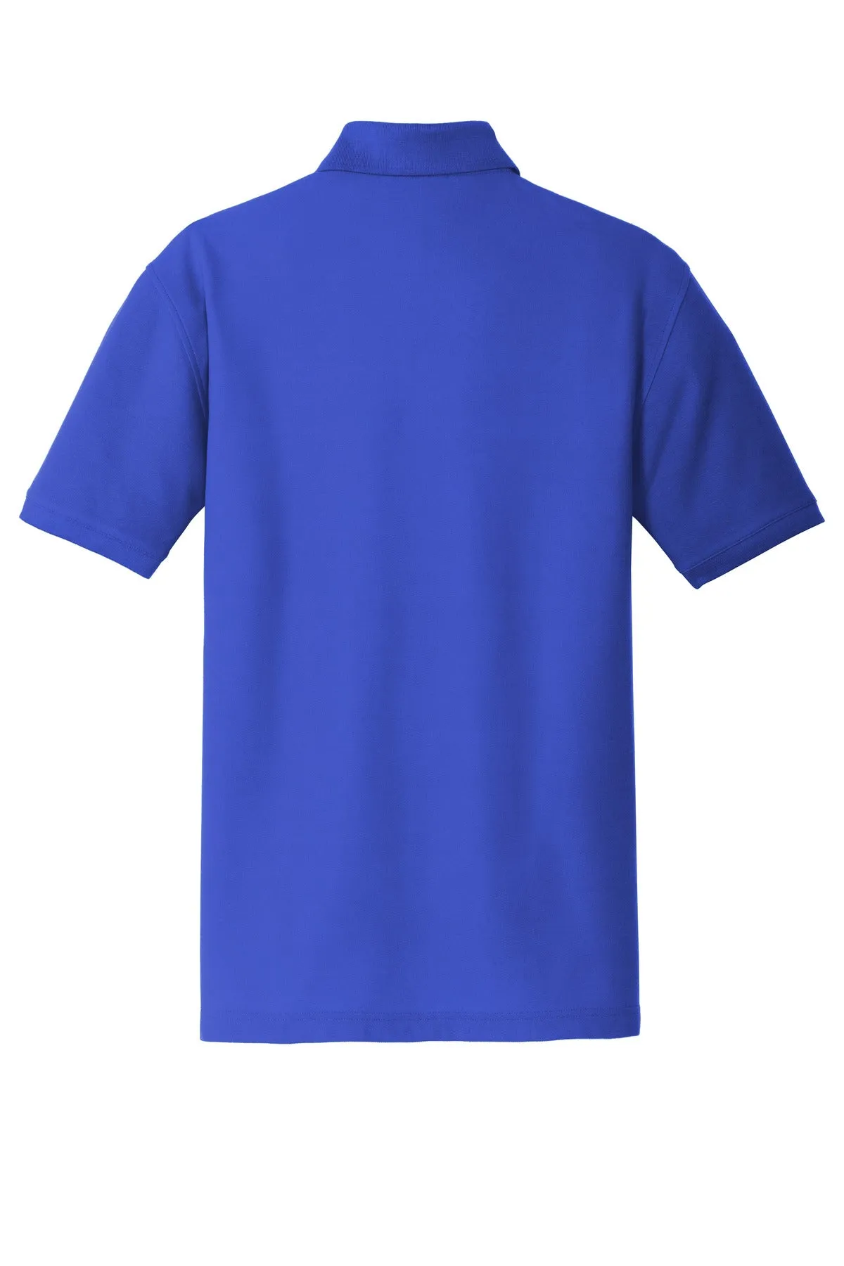 Port Authority Tall Core Classic Pique Polo. TLK100 True Royal Tall