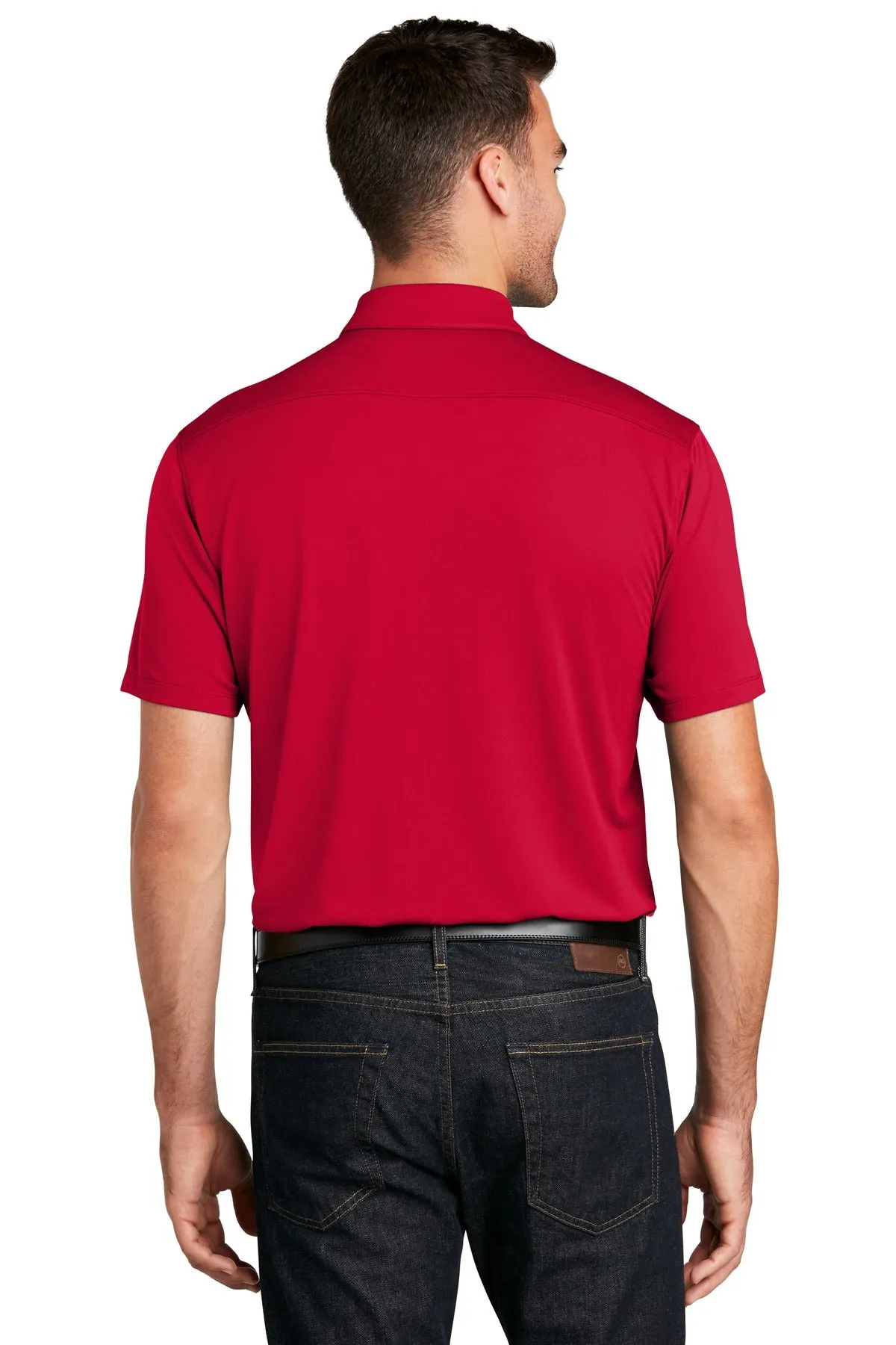 Port Authority  UV Choice Pique Polo K750 Rich Red