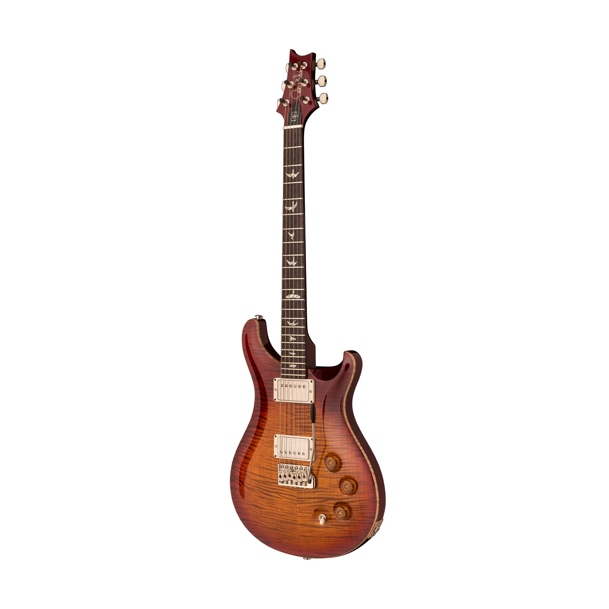 PRS DGT David Grissom Tremolo Signature Electric Guitar, Dark Cherry Burst