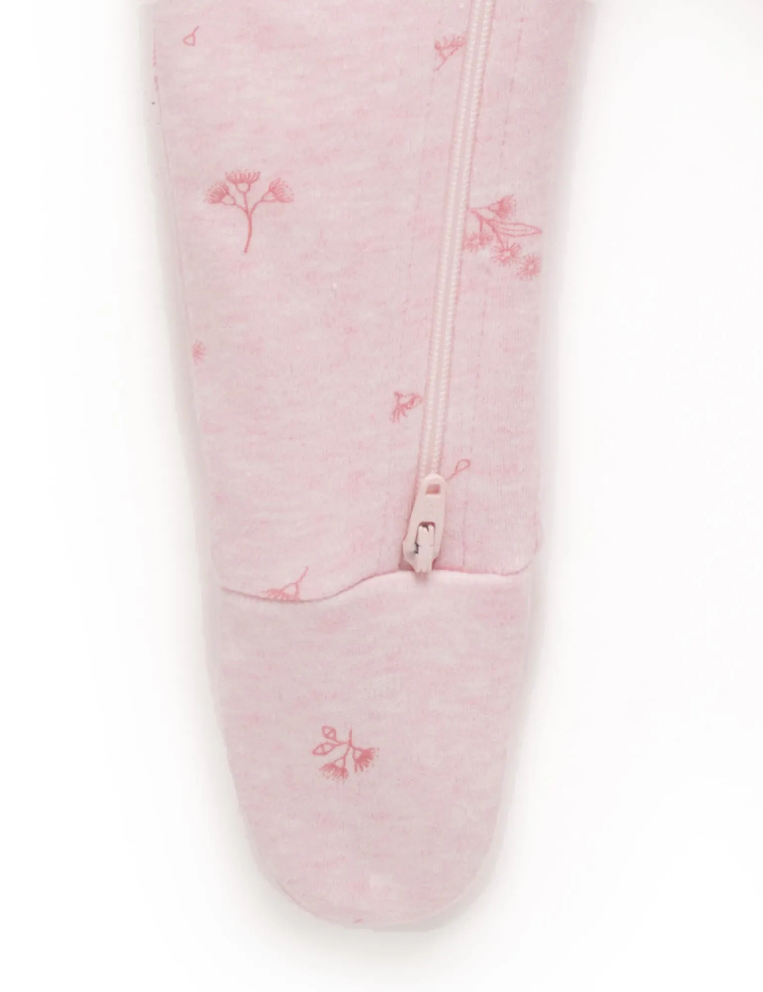 Purebaby Organic Growsuit & Headband Set - Pink Blossom