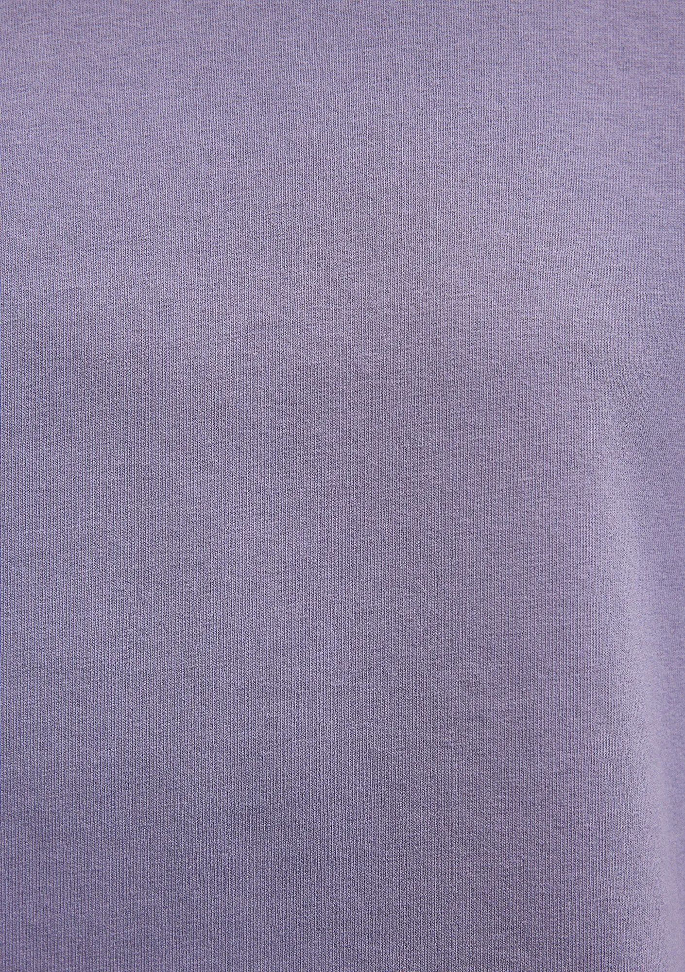 Purple Crop Basic T-Shirt