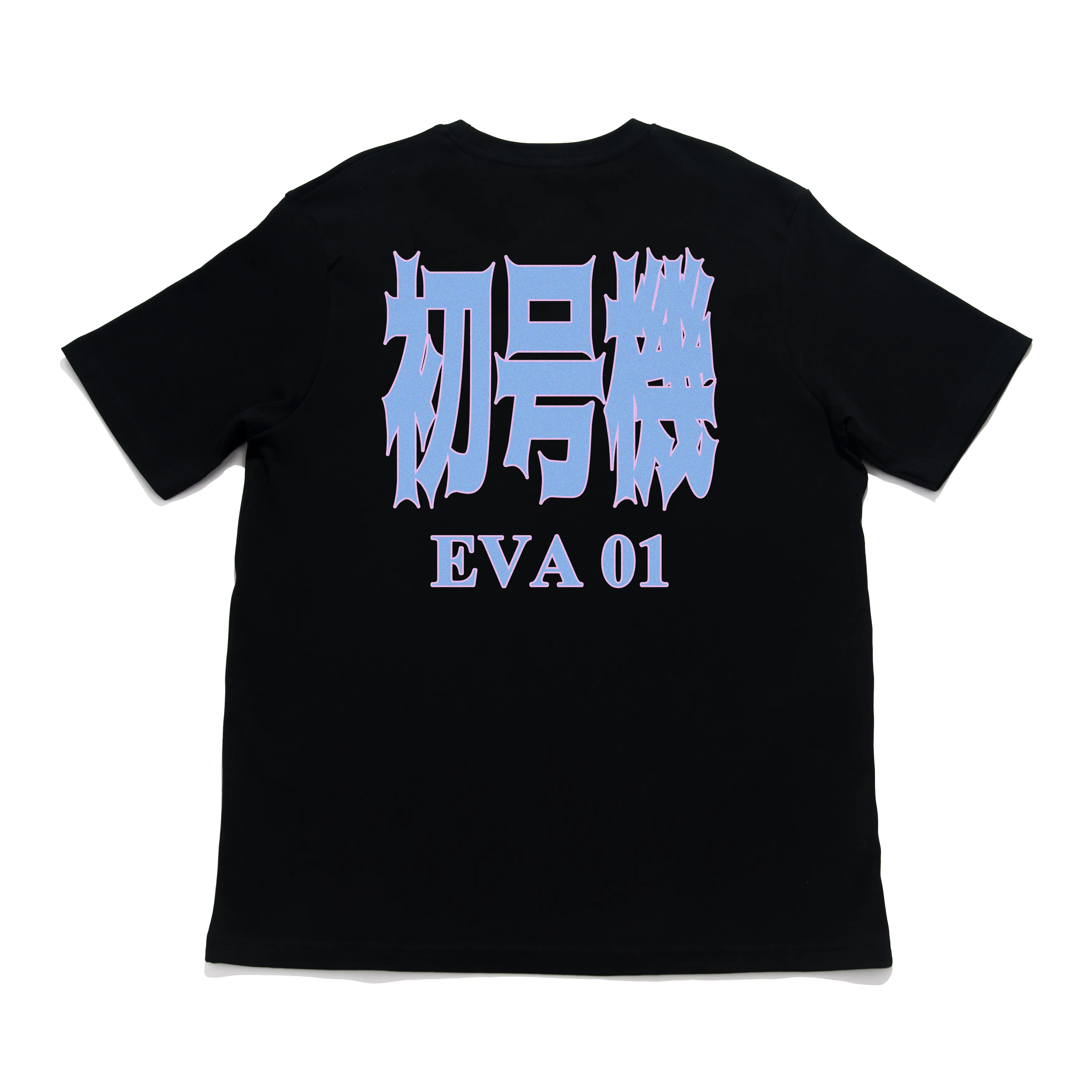 "Unit 01" Cut and Sew Wide-body Tee White/Black