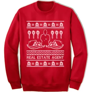 Real Estate Agent Christmas Sweatshirt